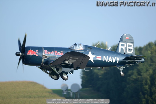 2014-09-06 Payerne Air14 0228 Chance Vought F4U-4 Corsair